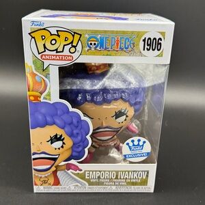 NEW Funko Exclusive Emporio Ivankov 1906 One Piece